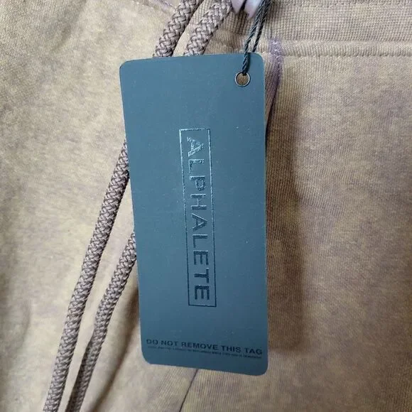 NEW Alphalete Essential Jogger Brown Tie Dye Medium NWT - Picture 4 of 8